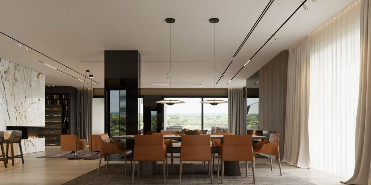 Penthouse 5 camere, lux, 358mp, terasă 84 mp, living spectaculos, lângă Stejarii