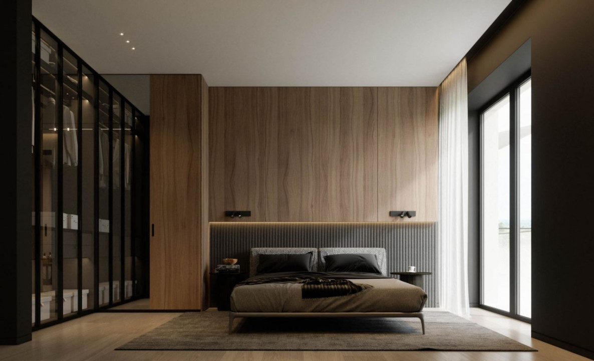 Penthouse 5 camere, lux, 358mp, terasă 84 mp, living spectaculos, lângă Stejarii