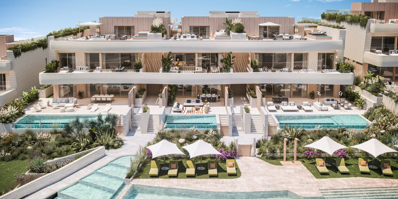 Penthouse cu piscina privata pe malul mării DUNIQUE MARBELLA