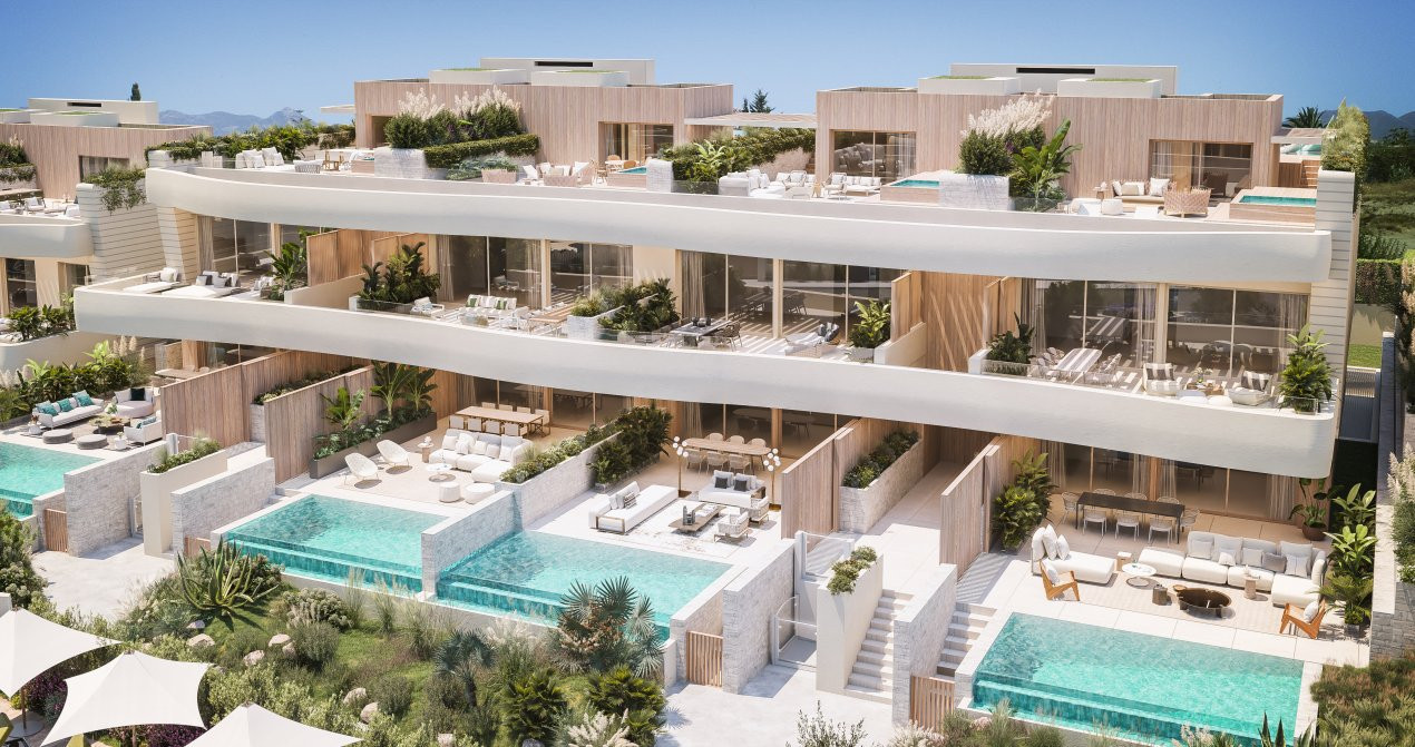 Penthouse cu piscina privata pe malul mării DUNIQUE MARBELLA