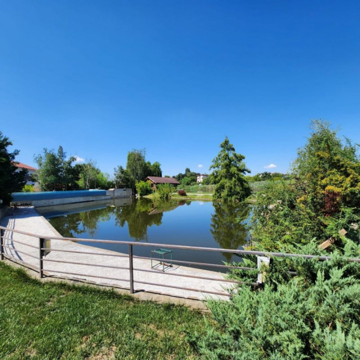 Vila Corbeanca cu deschidere la lac, piscina si helesteu