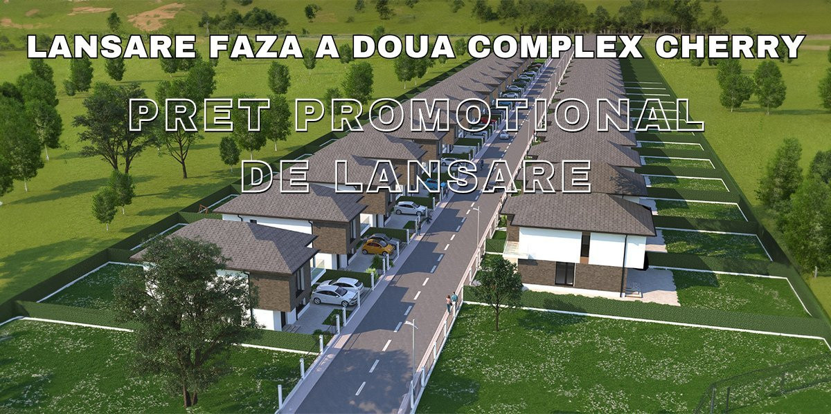 Case de vanzare - Corbeanca Complex Cherry Park 2 Faza a Doua