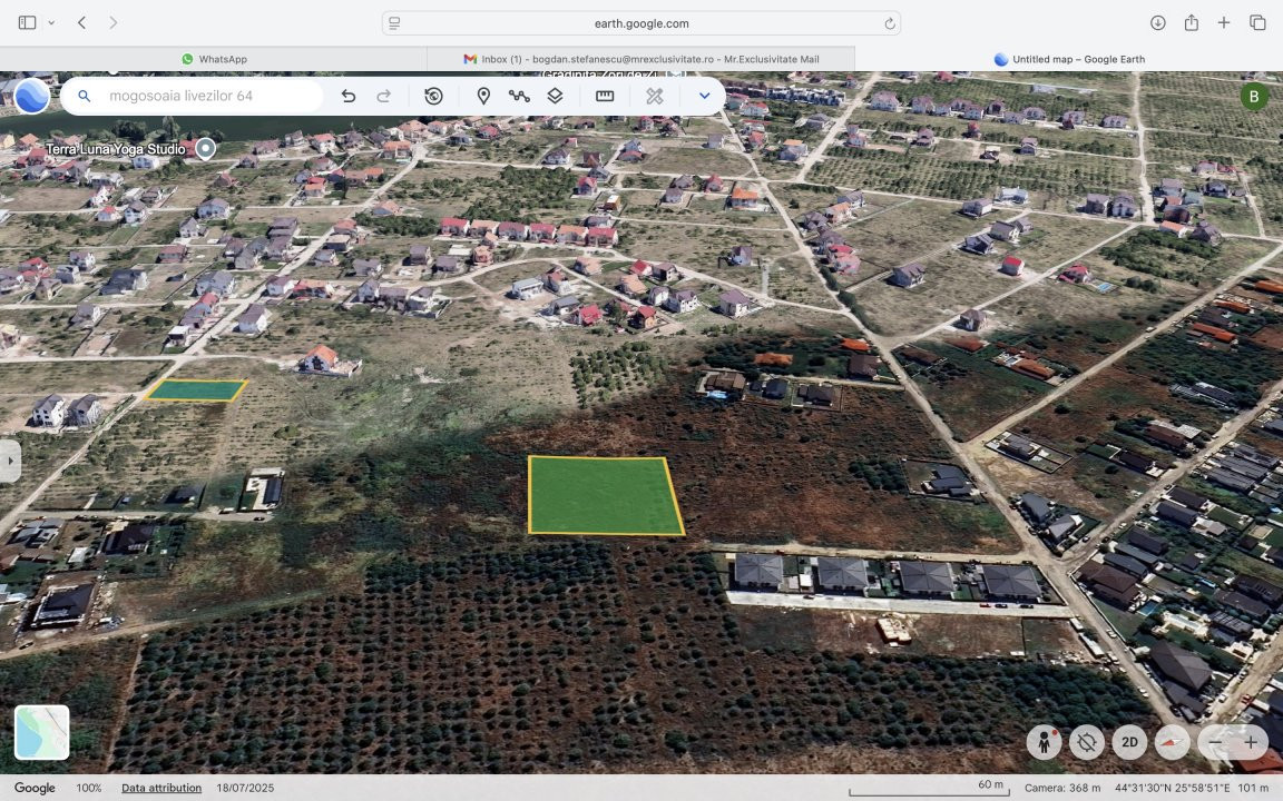 Teren 3600mp Mogosoaia - Oportunitate de investitie!