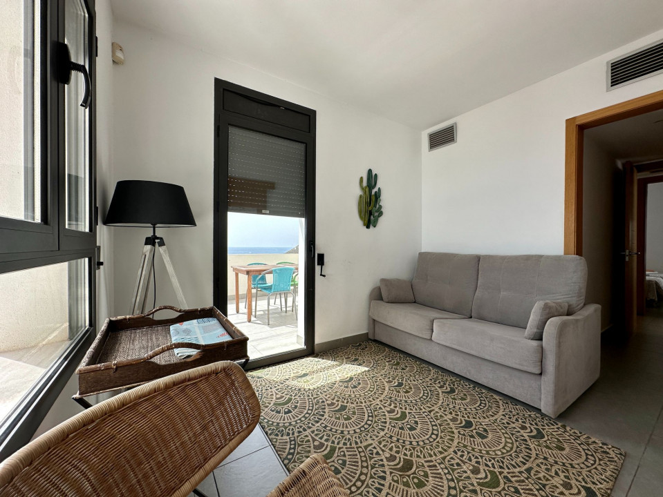 Penthouse cu 3 dormitoare pe malul mării, Playa Macenas, Mojacar