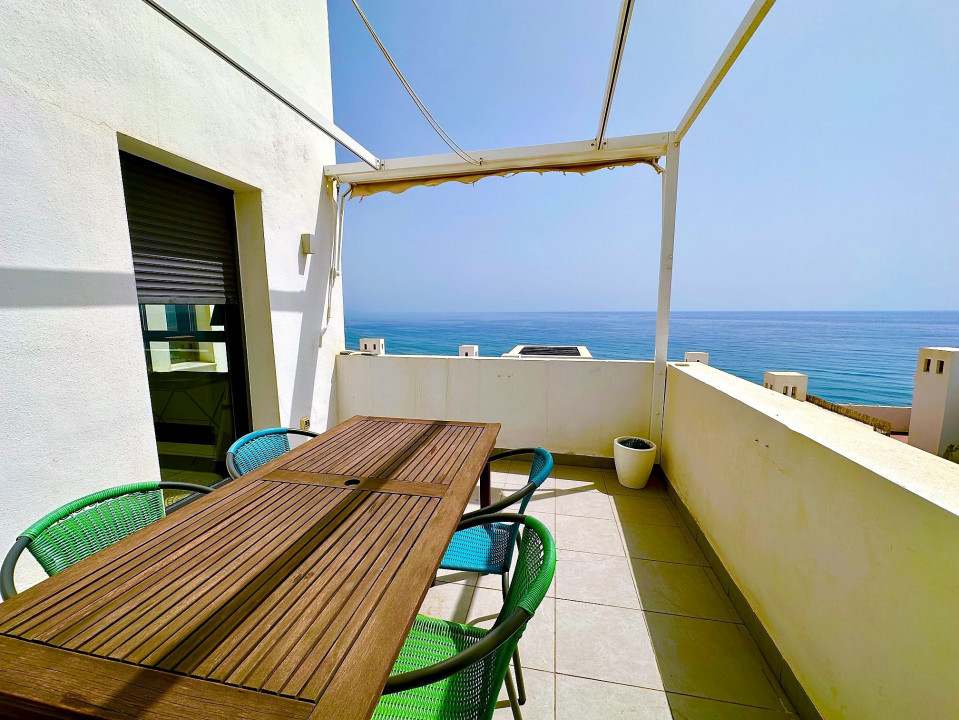 Penthouse cu 3 dormitoare pe malul mării, Playa Macenas, Mojacar