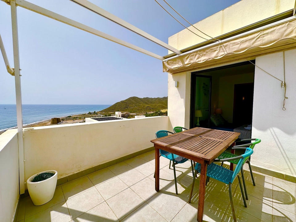 Penthouse cu 3 dormitoare pe malul mării, Playa Macenas, Mojacar