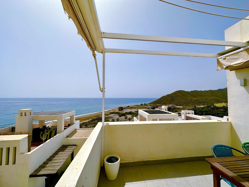 Penthouse cu 3 dormitoare pe malul mării, Playa Macenas, Mojacar