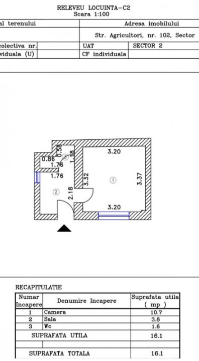 Casa individuala S+P+1E+Pod 280 mp LOT 475 mp P-ta Muncii, str.Agricultori