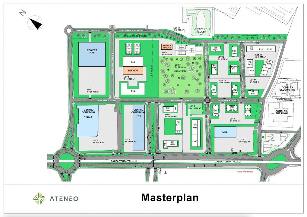 Vand/Cesionez promisiune vanzare-cumparare Apartament Tip C Ateneo