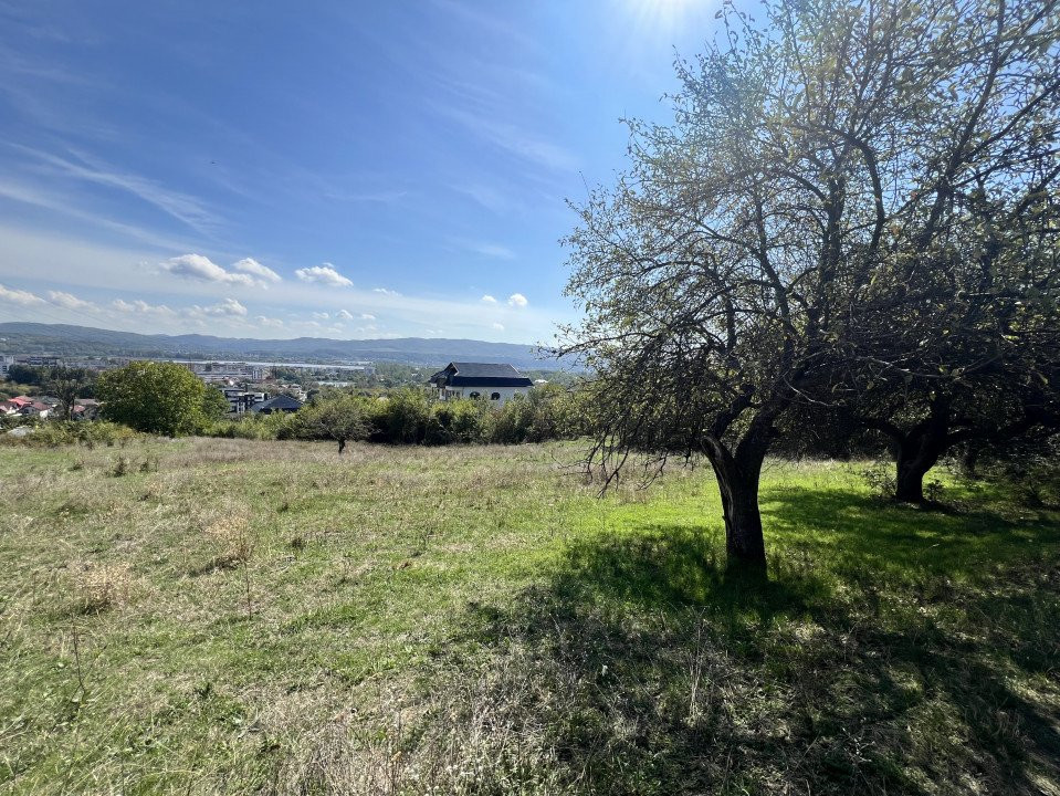 Vanzare teren 700mp, intravilan, in oras, cu vedere panoramica