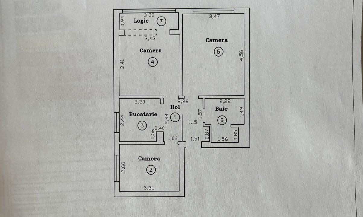 Apartament 3 Camere cu Centrală Proprie - Zona Dacia