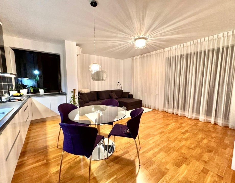  Vânzare 2 camere, cu 1 loc de parcar subteran - Perla Residence Pipera 0%