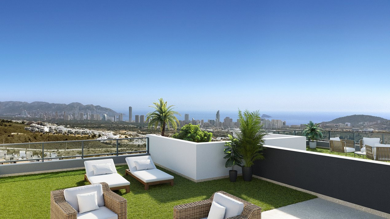 Penthouse BREEZE, Balcón de Finestrat