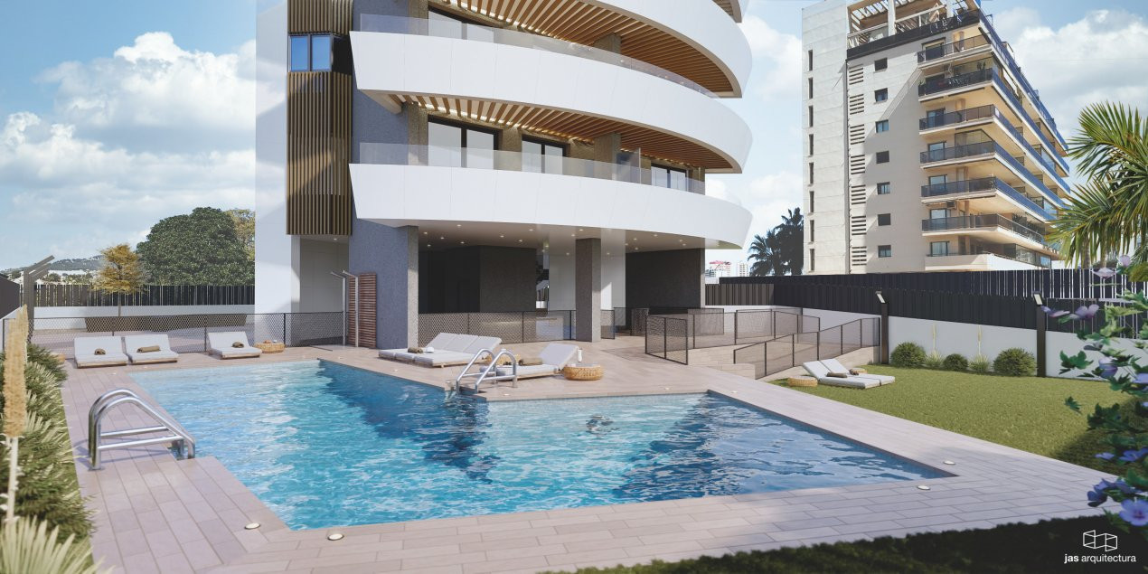 Apartament cu 1 dormitor SEAWAY TOWER, Calpe!