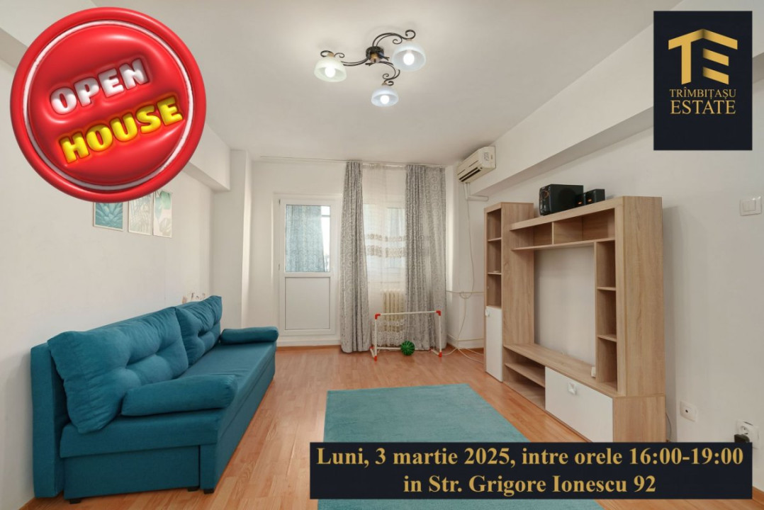 Apartament de vanzare 3 camere - Teiul Doamnei.