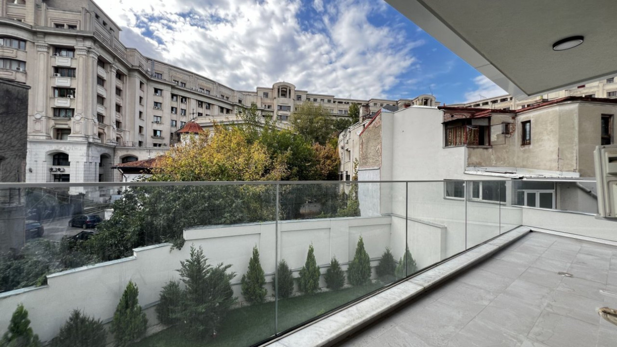Unirii, bloc 2023, metrou M1 si M2, apartament cu terasa Vest