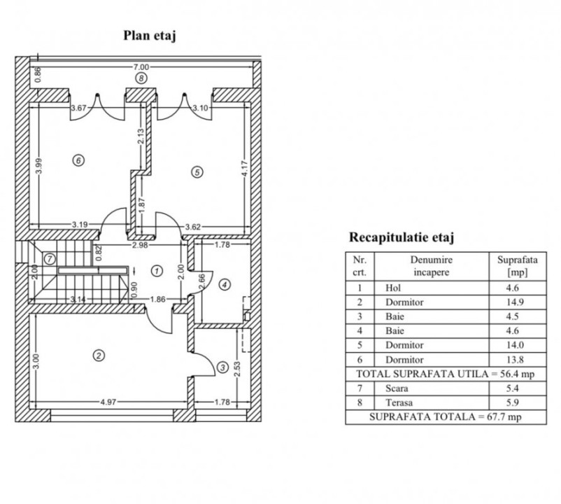 BERCENI CASA P+E 130 mp LOT 202 mp 
