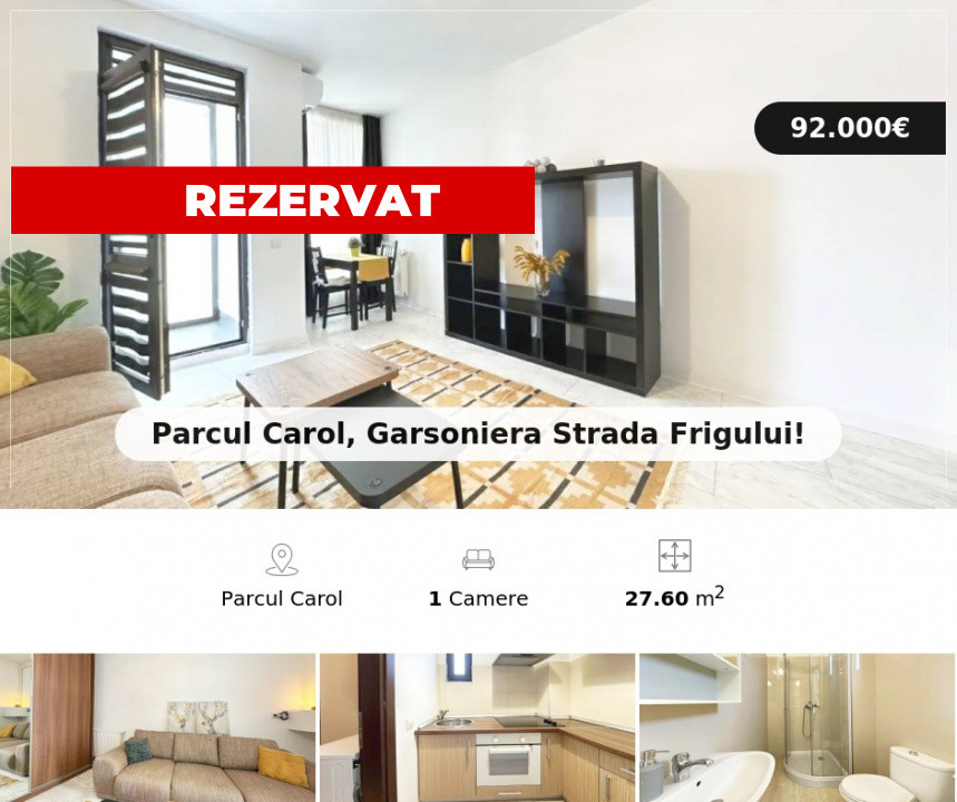 Parcul Carol, Garsoniera Strada Frigului!