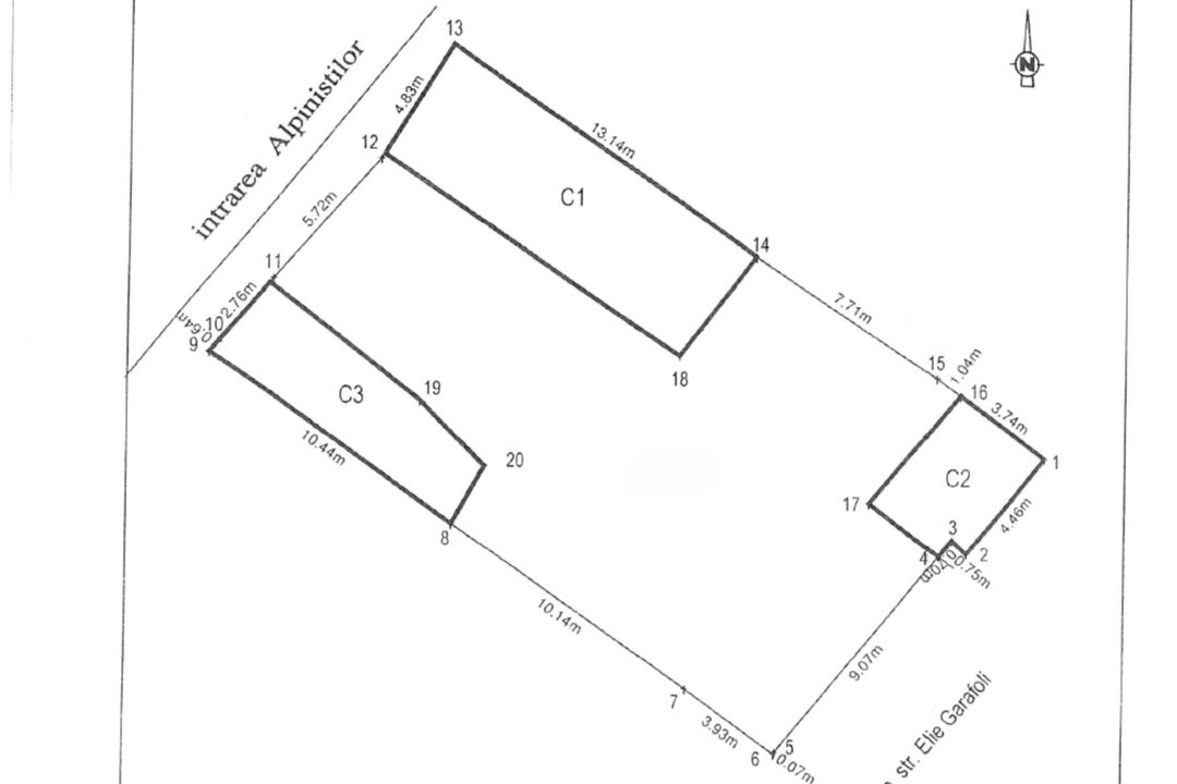Teren cu Aut. Constr. 2025, zona Ion Mihalache - Intrarea Alpinistilor, nr 6-8, ideal constructie casa