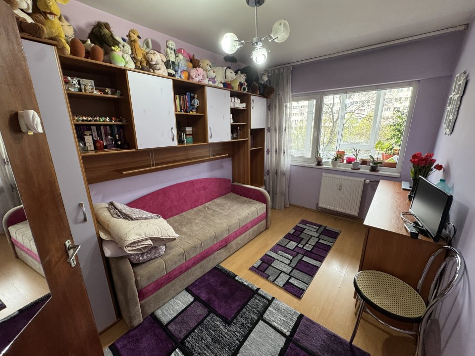 VANZARE APARTAMENT 3 CAMERE - LUJERULUI- MOBILAT UTILAT - METROU 