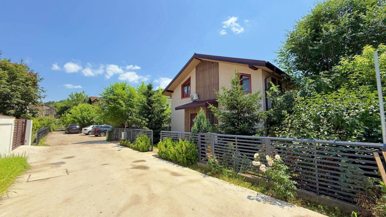 Casa individuala cu grădină superbă,P+1M, 158 mp, teren 468mp, 2017