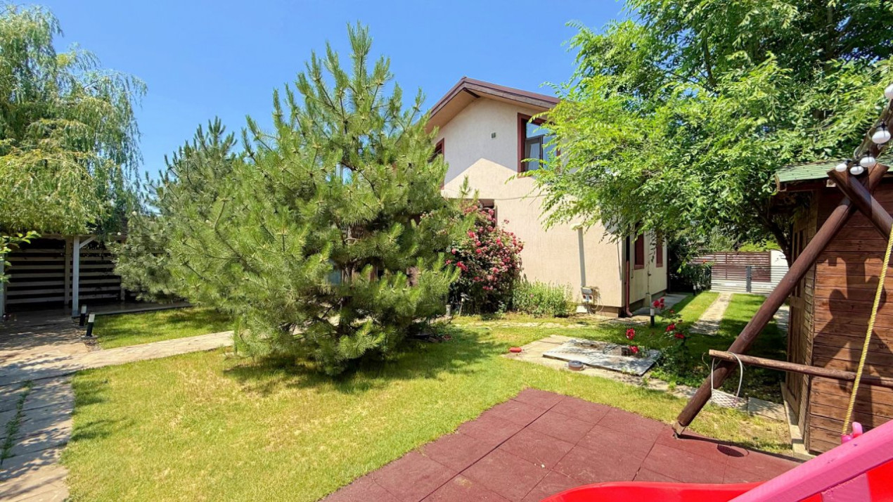 Casa individuala cu grădină superbă,P+1M, 158 mp, teren 468mp, 2017