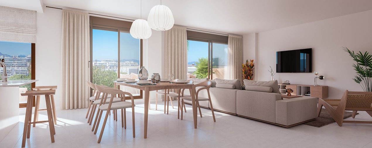 Estepona, apartament 3 camere, MESAS HOMES II