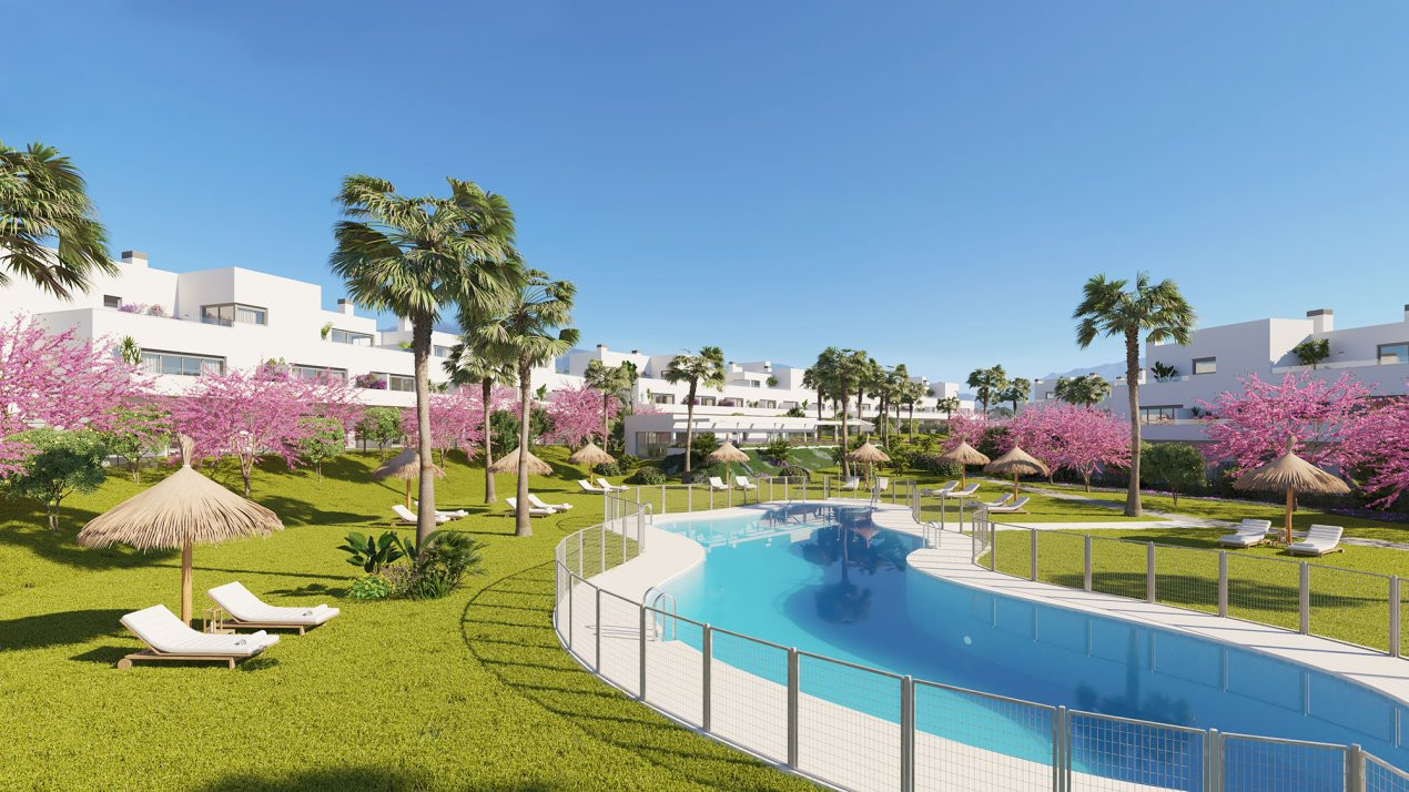 Estepona, apartament 2 dormitoare in complex ACQUA GARDENS