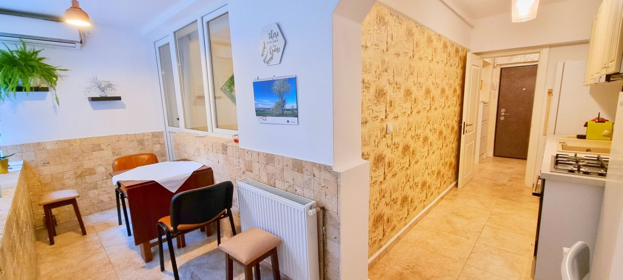 Liniste si confort, apartament cu 2 camere complet mobilat si utilat in Pajura!