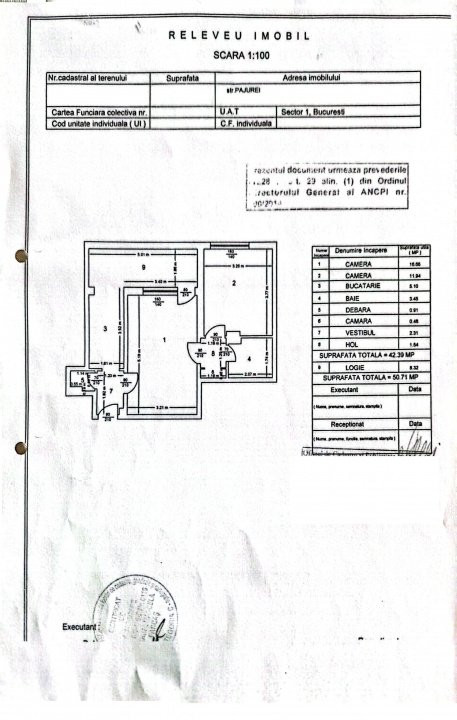 Liniste si confort, apartament cu 2 camere complet mobilat si utilat in Pajura!