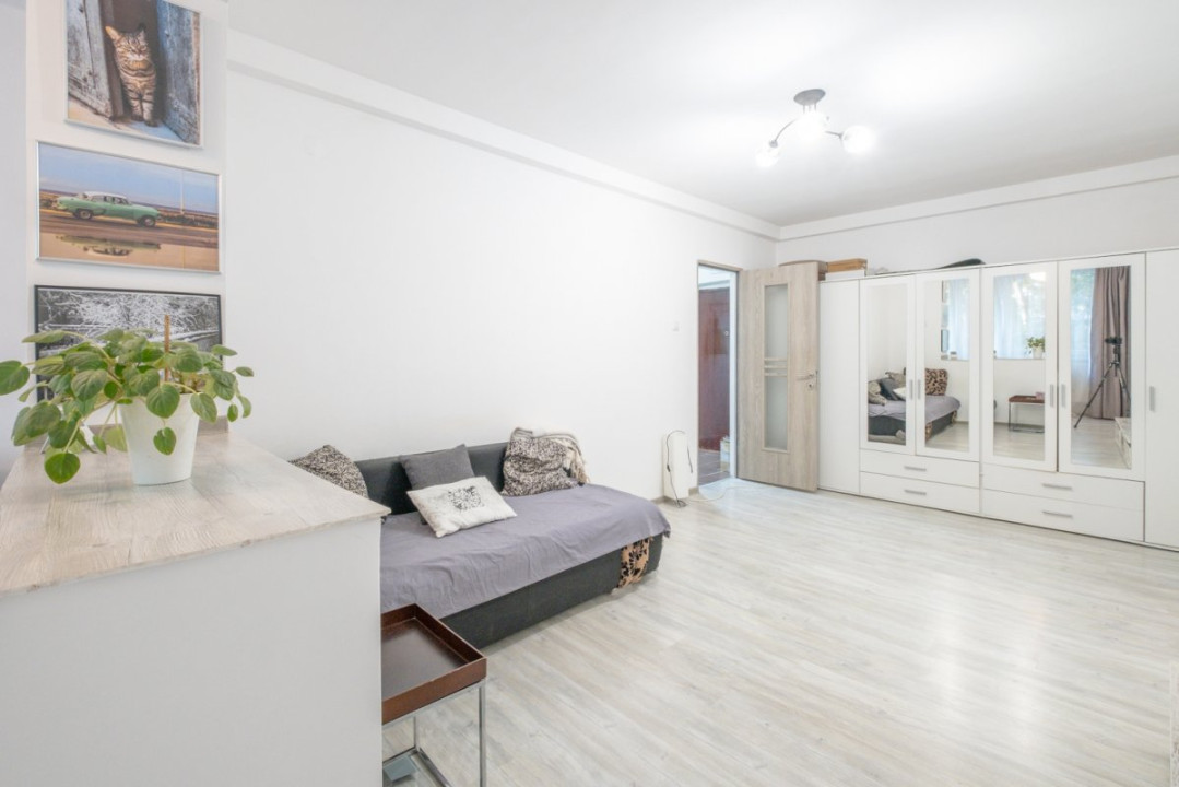 2 camere în Pajura – parter, ideal pentru locuit sau investiție TUR VIRTUAL