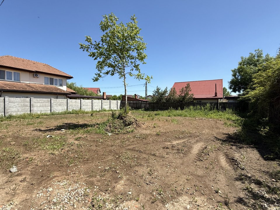 Teren intravilan de vânzare – 496 mp, Mogosoaia, cartier Armenească