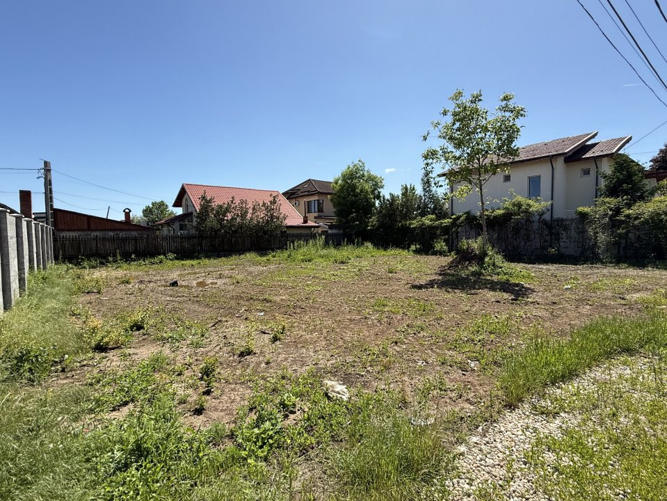 Teren intravilan de vânzare – 496 mp, Mogosoaia, cartier Armenească