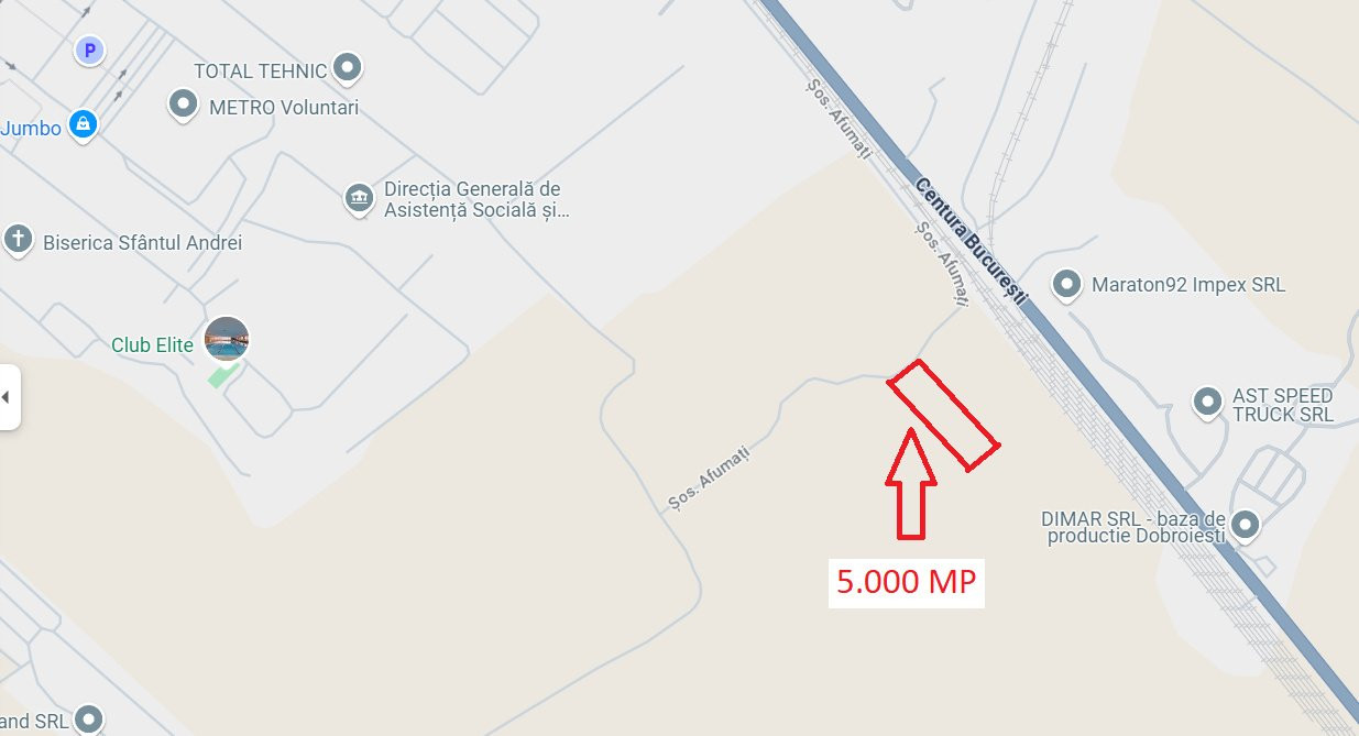 DOBROESTI-Centura Bucuresti Lot 5000 MP