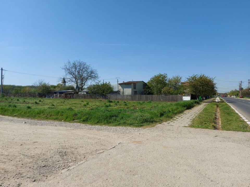 Teren 1.510mp la strada principală, dublă deschidere, Ciofliceni - Snagov!