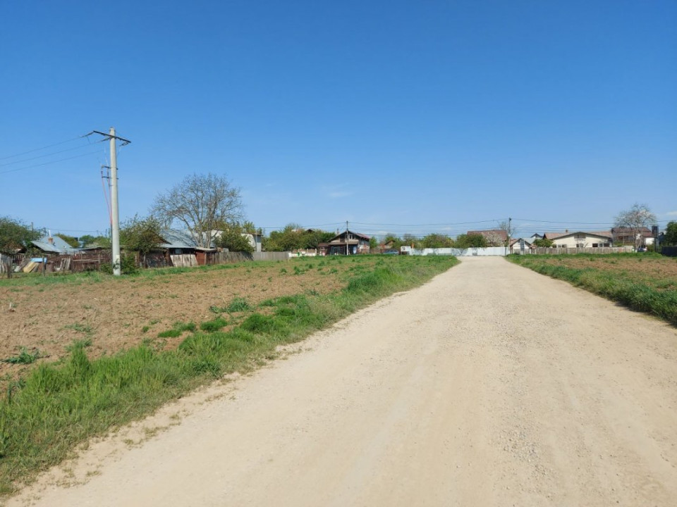 Teren 1.510mp la strada principală, dublă deschidere, Ciofliceni - Snagov!