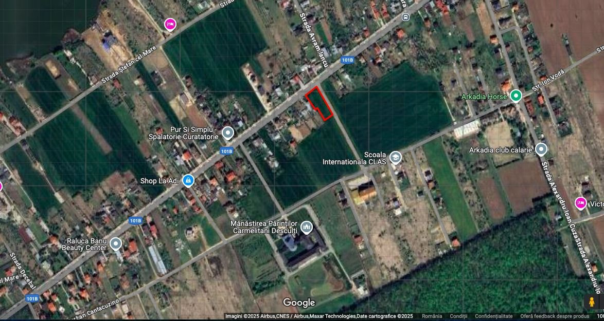 Teren 1.510mp la strada principală, dublă deschidere, Ciofliceni - Snagov!