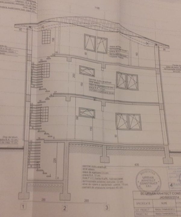 BERCENI-VIDRA CASA P+E+M 142 mp LOT 700 mp 