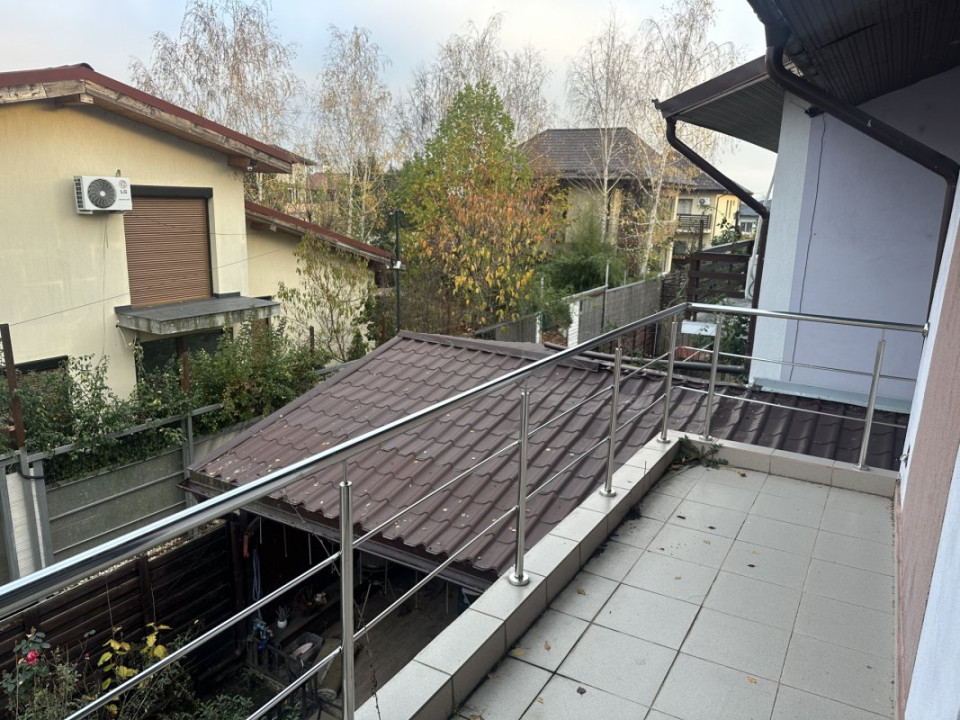 CORBEANCA-OSTRATU, DUPLEX P+E+M 140 MP TOTAL, CURTE PROPRIE 60MP! 