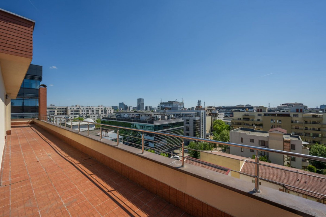 Penthouse spectaculos 5 camere, 482 mp, lift privat, Herăstrău – Satul Francez