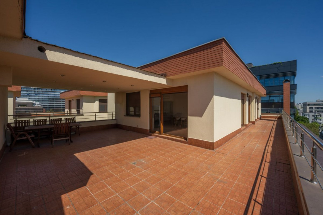 Penthouse spectaculos 5 camere, 482 mp, lift privat, Herăstrău – Satul Francez