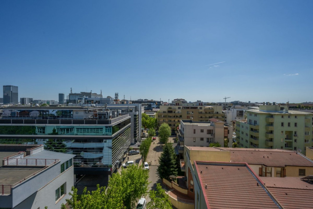 Penthouse spectaculos 5 camere, 482 mp, lift privat, Herăstrău – Satul Francez