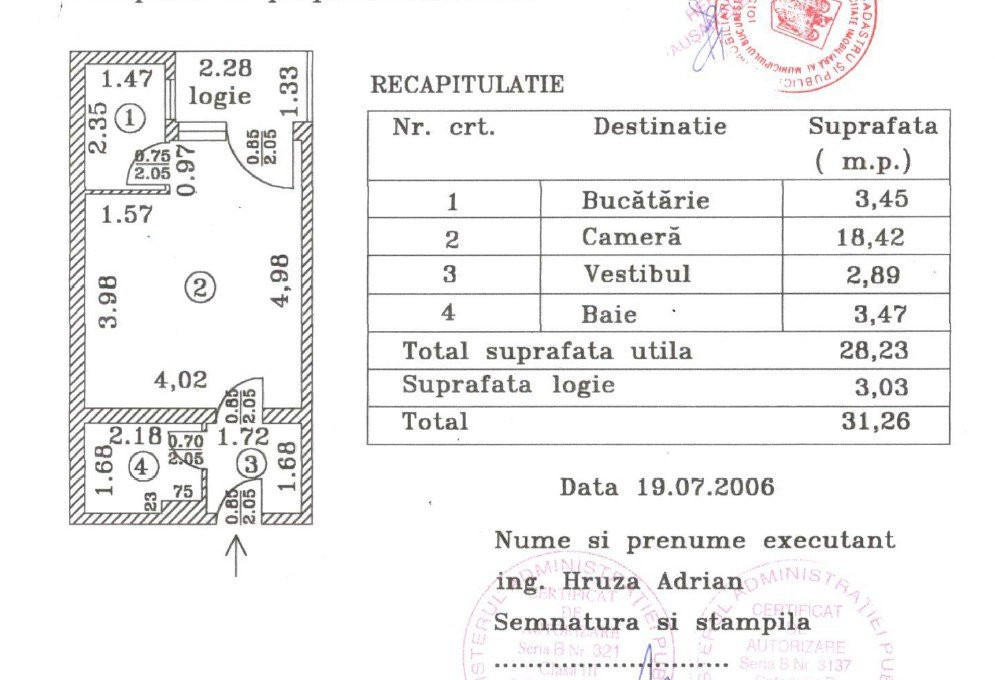 Garsoniera | Drumul Taberei | Bd. 1 Mai 22 | Renovata integral | 31 mp