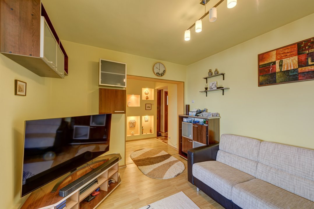 Virtutii apartament complet mobilat si utilat  bloc 2009 centrala de bloc