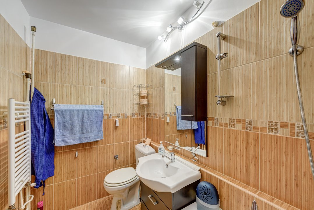 Virtutii apartament complet mobilat si utilat  bloc 2009 centrala de bloc