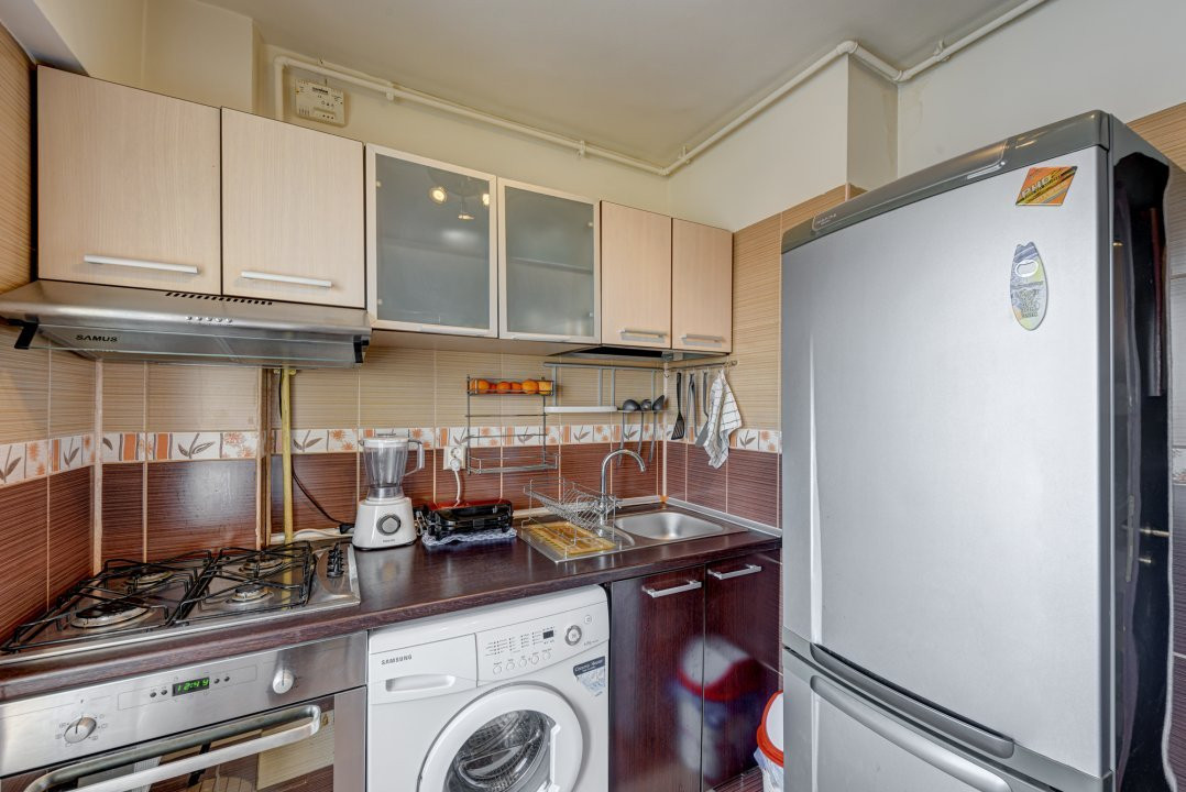 Virtutii apartament complet mobilat si utilat  bloc 2009 centrala de bloc