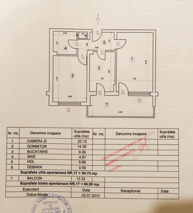 Lidl-Oltenitei,2 camere,decomandat,67 mp,etaj 2/3,parcare inclusa