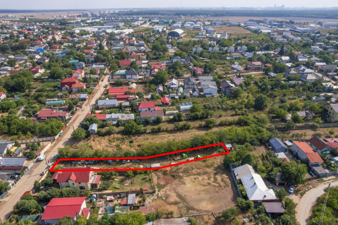 TUNARI - NICOLAE BALCESCU, TEREN CONSTRUCTII 1035 MP, FRONT 11 M! 