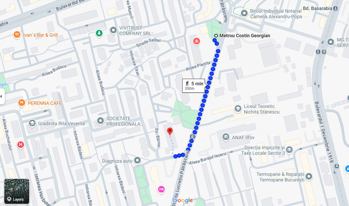 De inchiriat garsoniera Lucretiu Patrascanu - langa metrou Costin Georgian