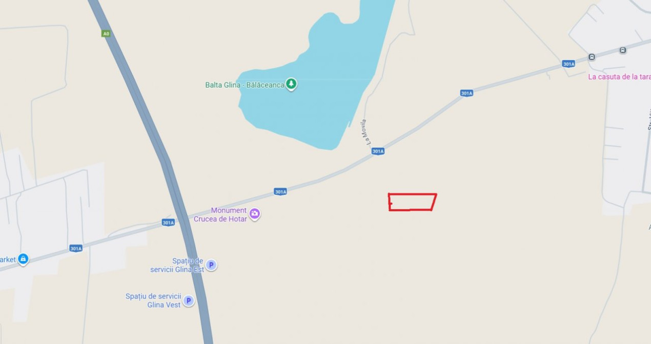 CERNICA - BALACEANCA TEREN INTRAVILAN CONSTRUCTII 2300 MP! 